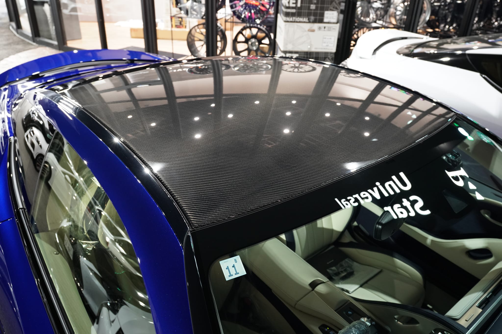 レクサスLC500 オレンジキャリパー　F SPORT カーボンルーフ　オプションホイール　