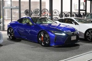 レクサスLC500 オレンジキャリパー　F SPORT カーボンルーフ　オプションホイール　