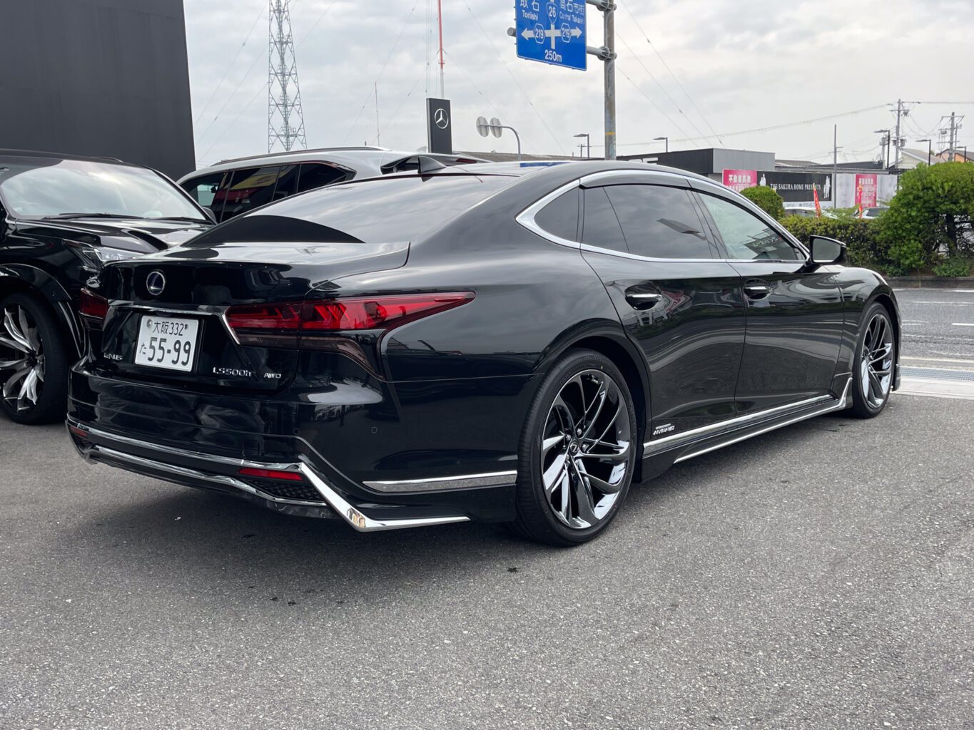 レクサスLS500h モデリスタver をご成約いただき誠にありがとうございました!