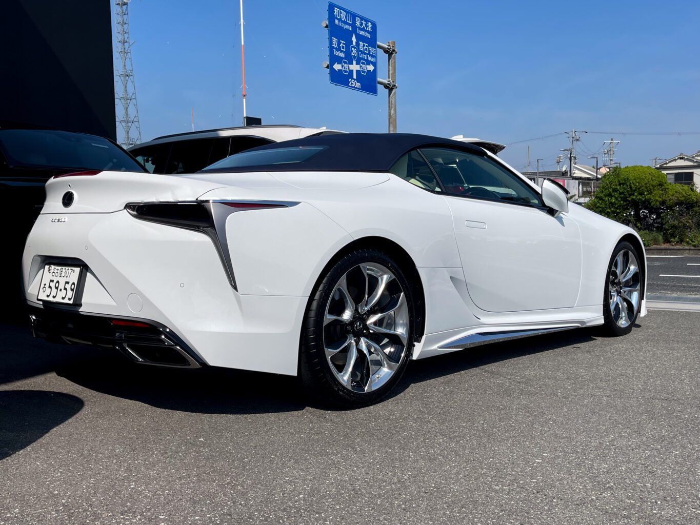 レクサスLC500 コンバーチブル をご成約いただき誠にありがとうございました!
