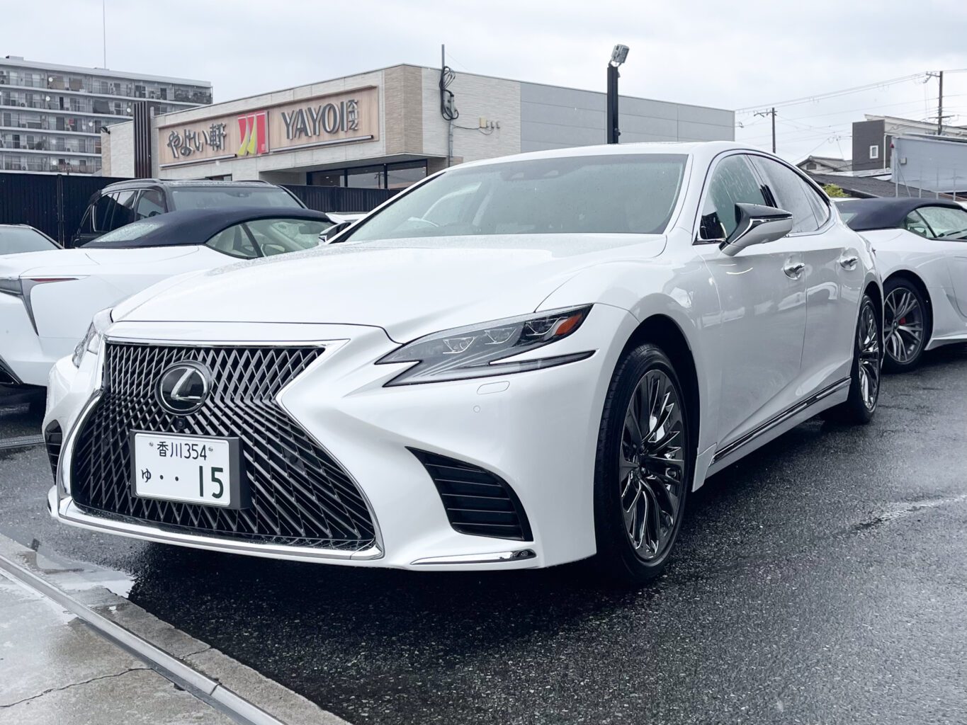 ご納車♪レクサスLS500をご成約いただき誠にありがとうございました!