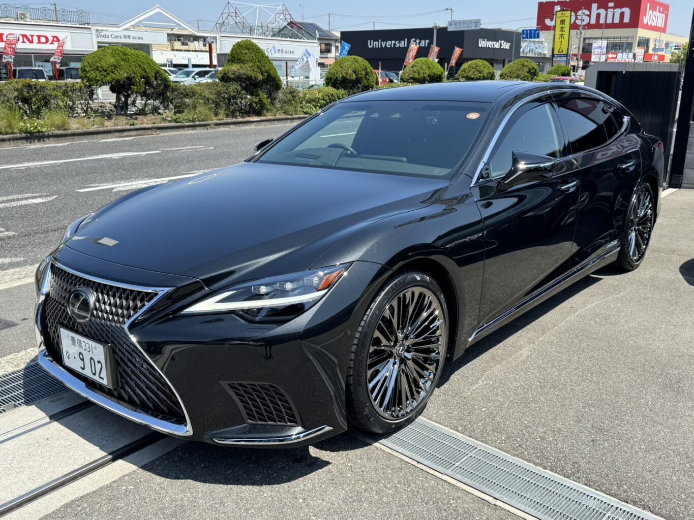 レクサスLS500h WALD F001 21インチ をご成約いただき誠にありがとうございました!