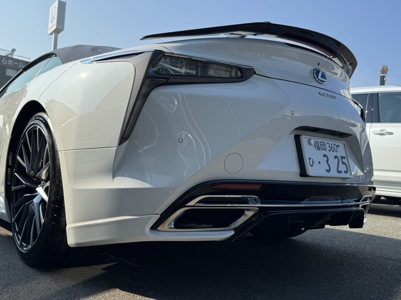 レクサスLC500 コンバーチブル ユニバーサルデザイン エアロをご成約頂き誠に有難うございました!