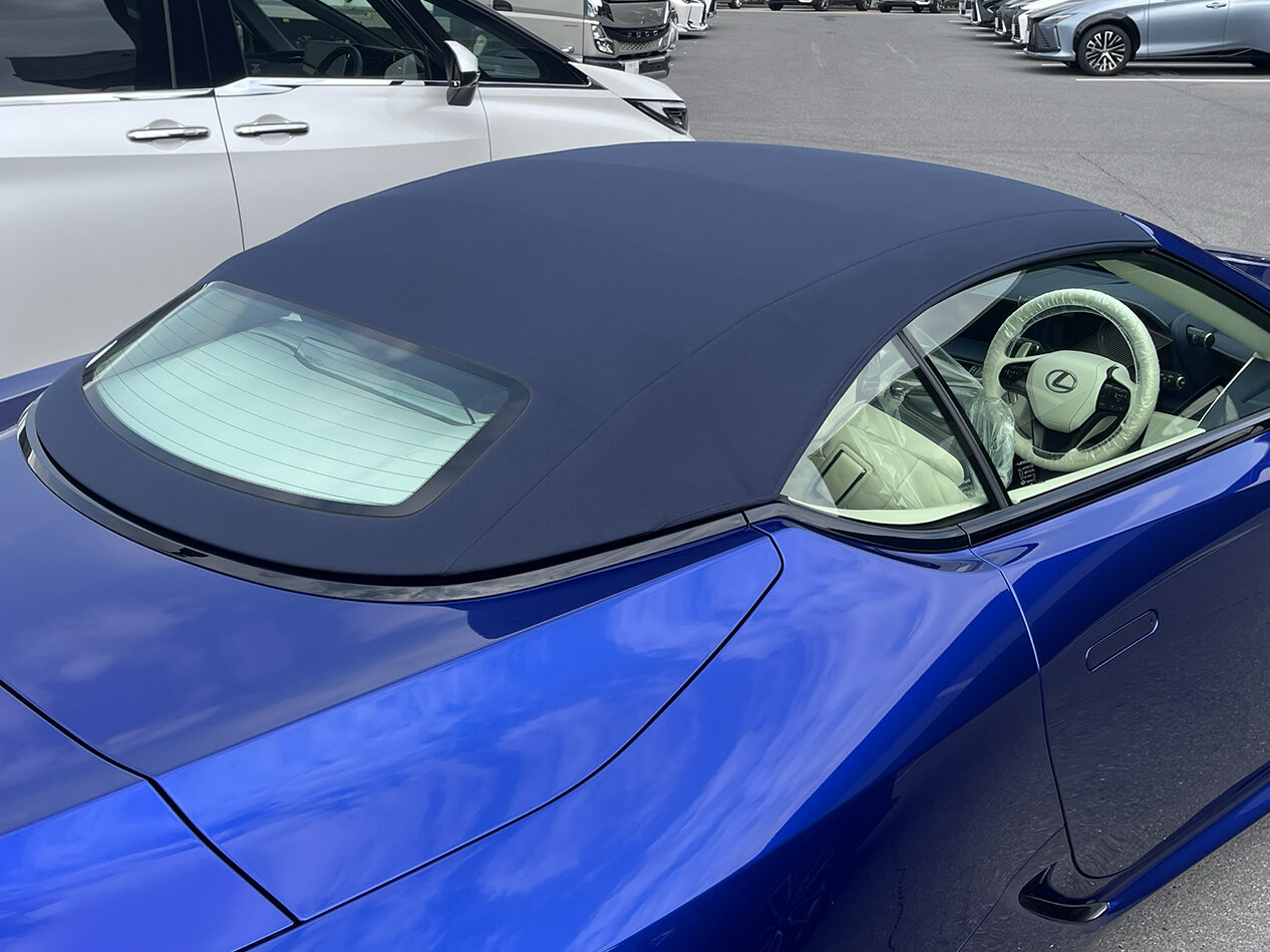 レクサスLC500 コンバーチブル ストラクチュラルブルーをご成約いただき誠にありがとうございました!