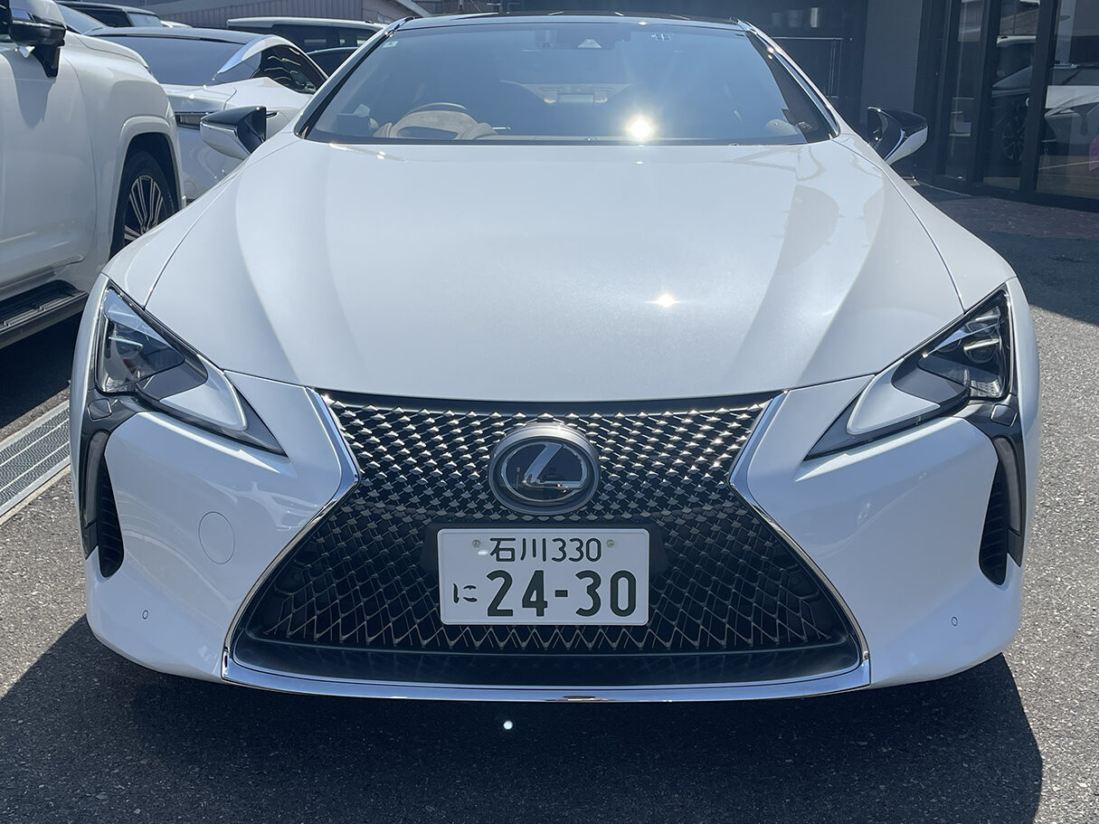 レクサスLC500 をご成約いただき誠にありがとうございました!