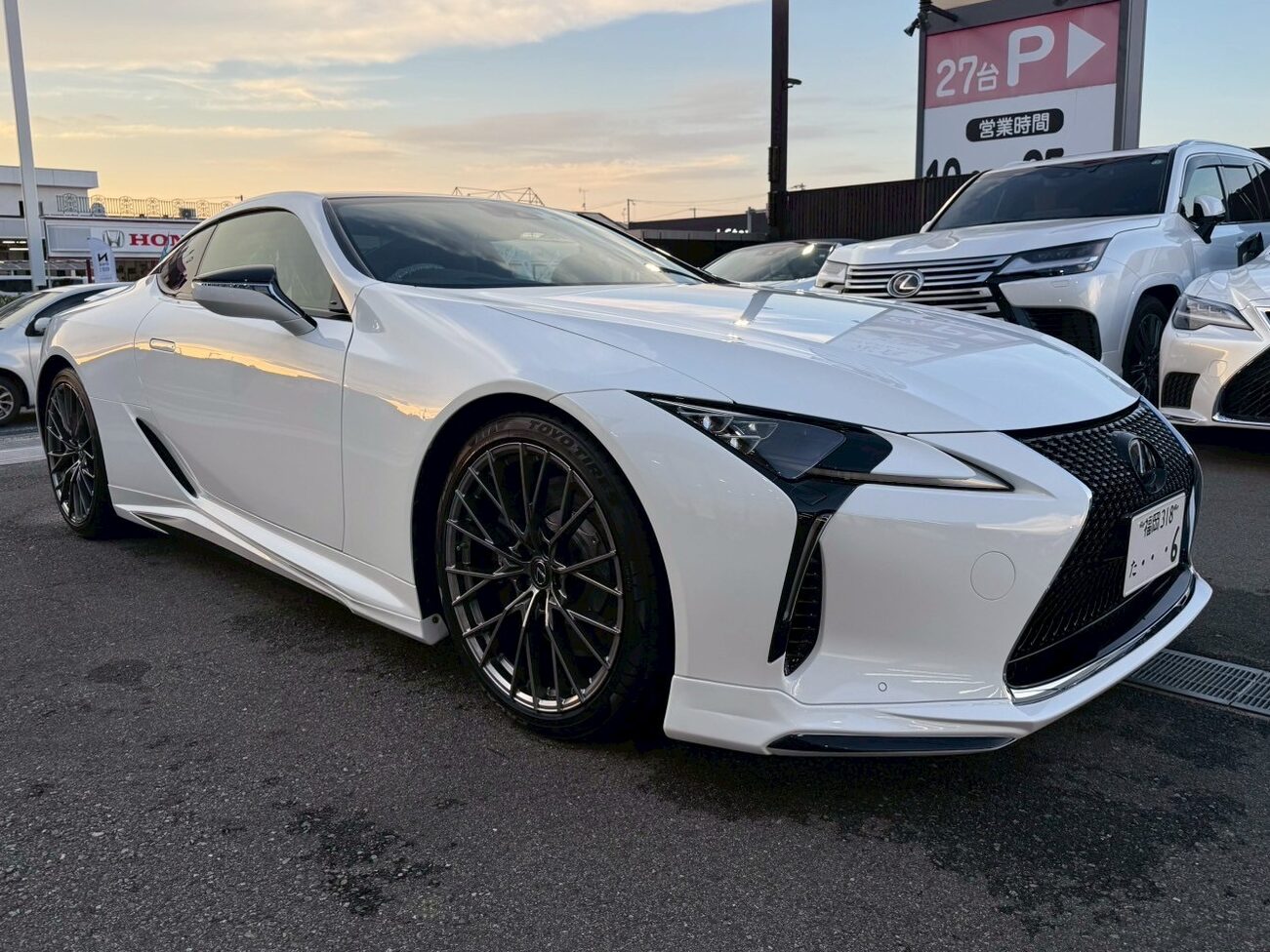 レクサスLC500 ユニバーサルデザイン コンプリートをご成約いただき誠にありがとうございました！