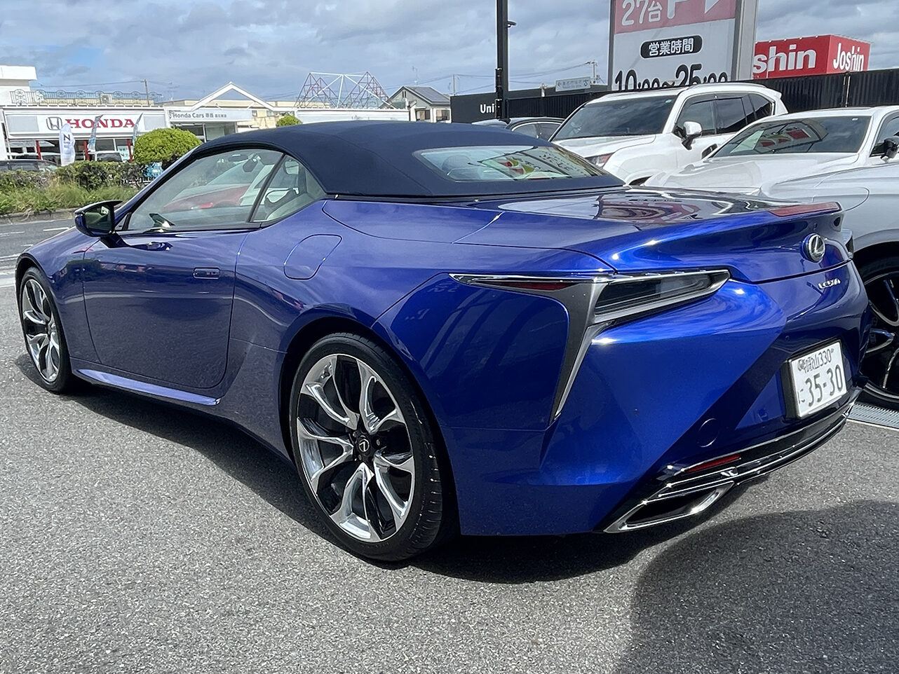 レクサスLC500 コンバーチブルをご成約いただき誠にありがとうございました!