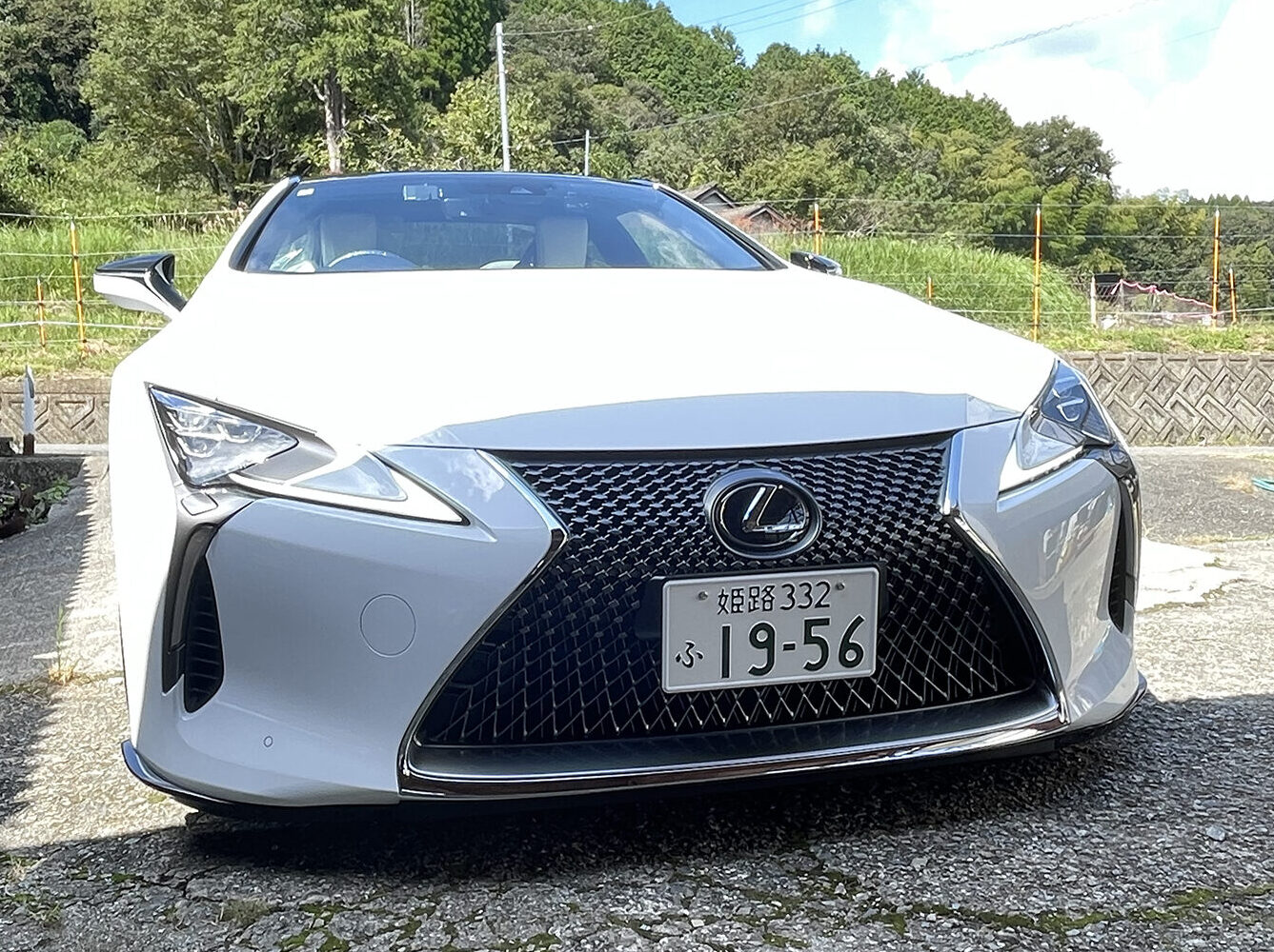 レクサスLC500  TRDスタイルをご成約頂きまして誠にありがとうございました！ また、オリジナル21インチホイール(FF01M)を装着頂き誠に有難うございました！
