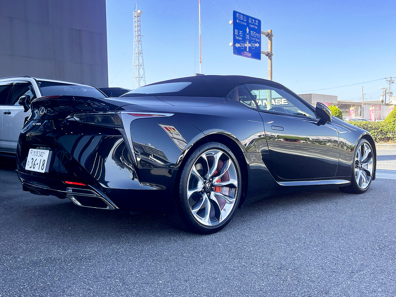 レクサスLC500 コンバーチブルをご成約頂きまして誠にありがとうございました!