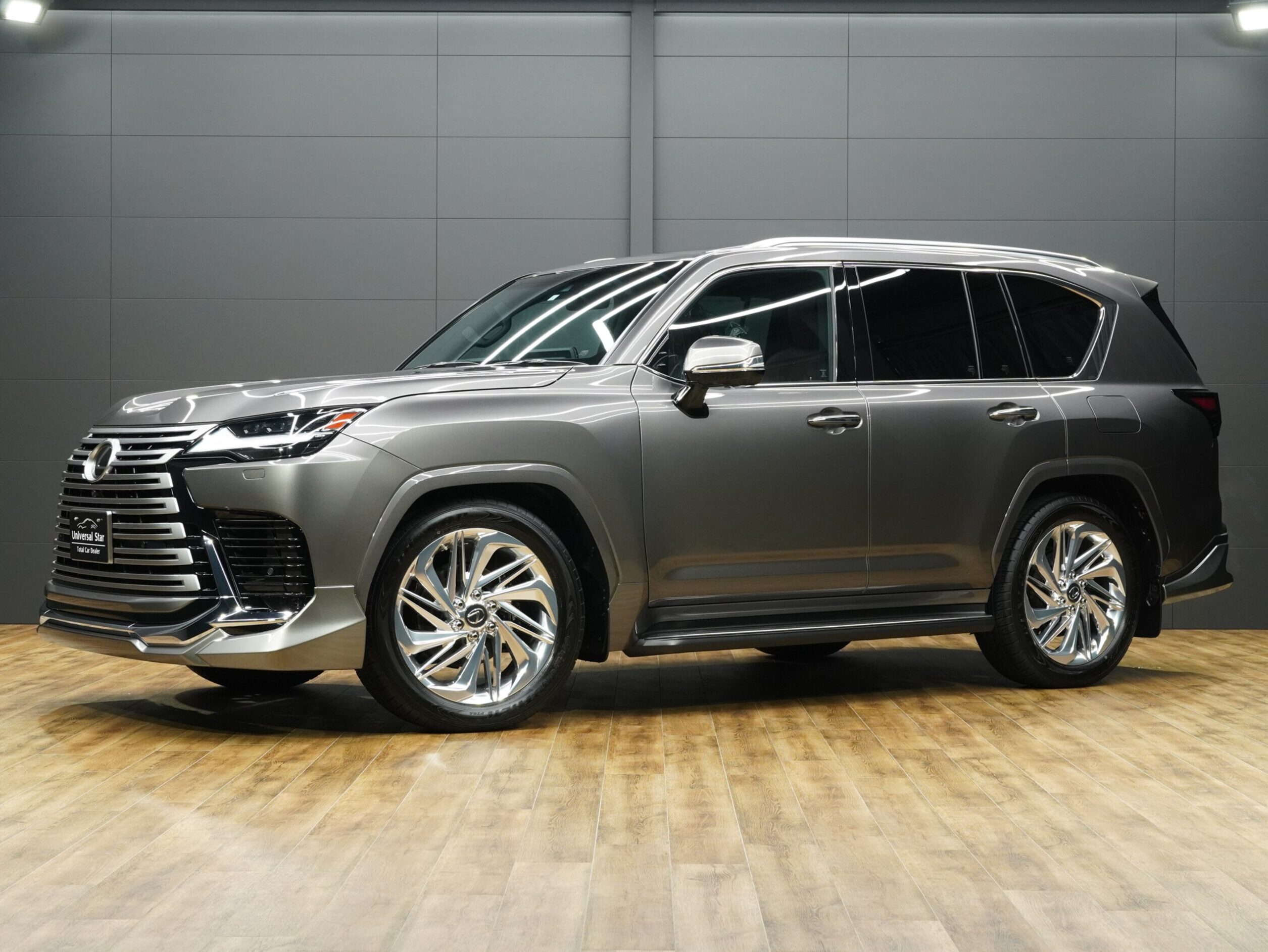 LEXUS LX600 4WD レクサスLX600 モデリスタエアロ&ホイール 1K2マンガンラスター(OPカラー)令和5年登録モデル