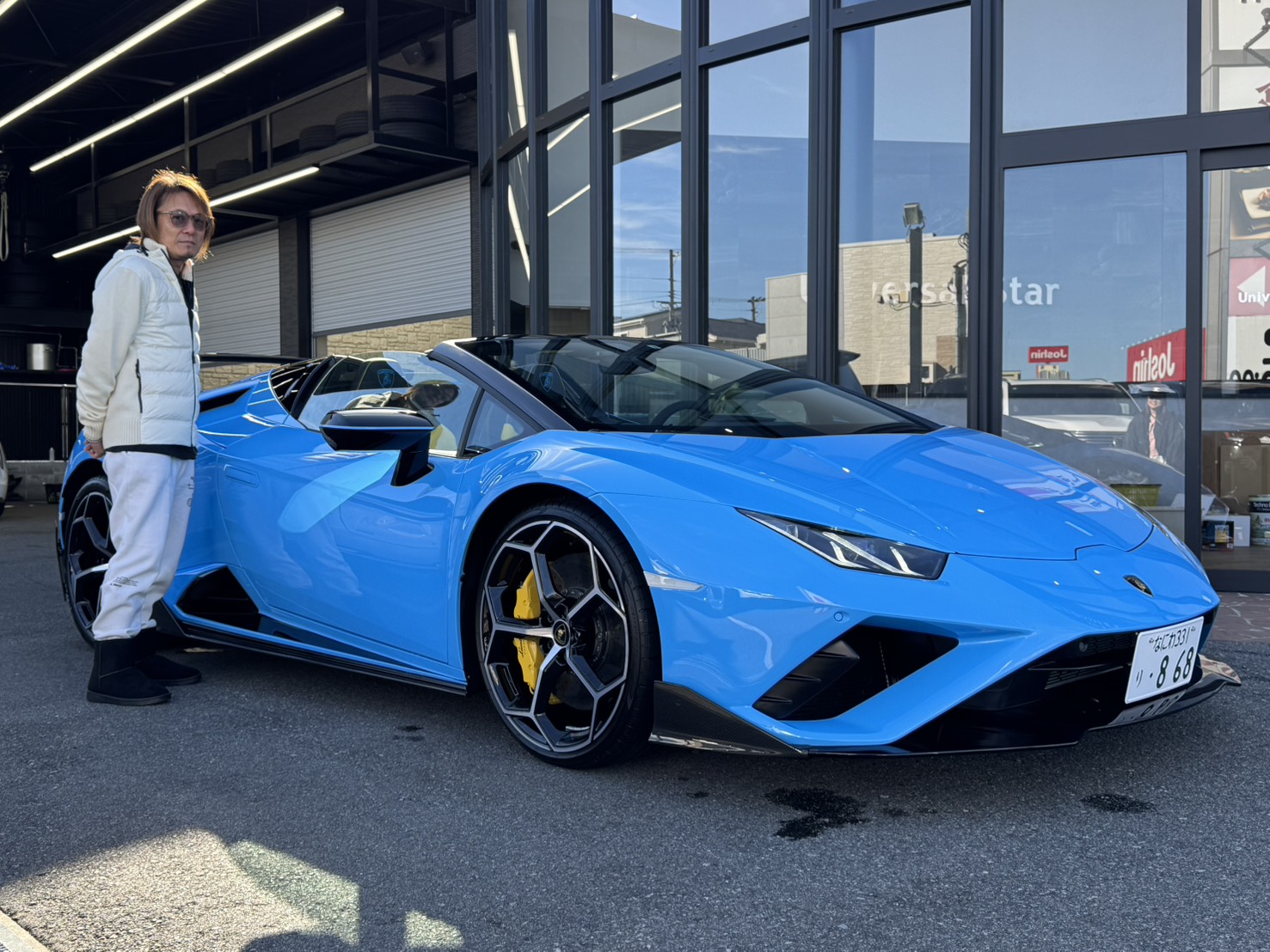 【オーナー様に感謝】ご納車♪ ランボルギーニ ウラカン EVO RWD Spyderをご成約頂き誠に有難うございました！