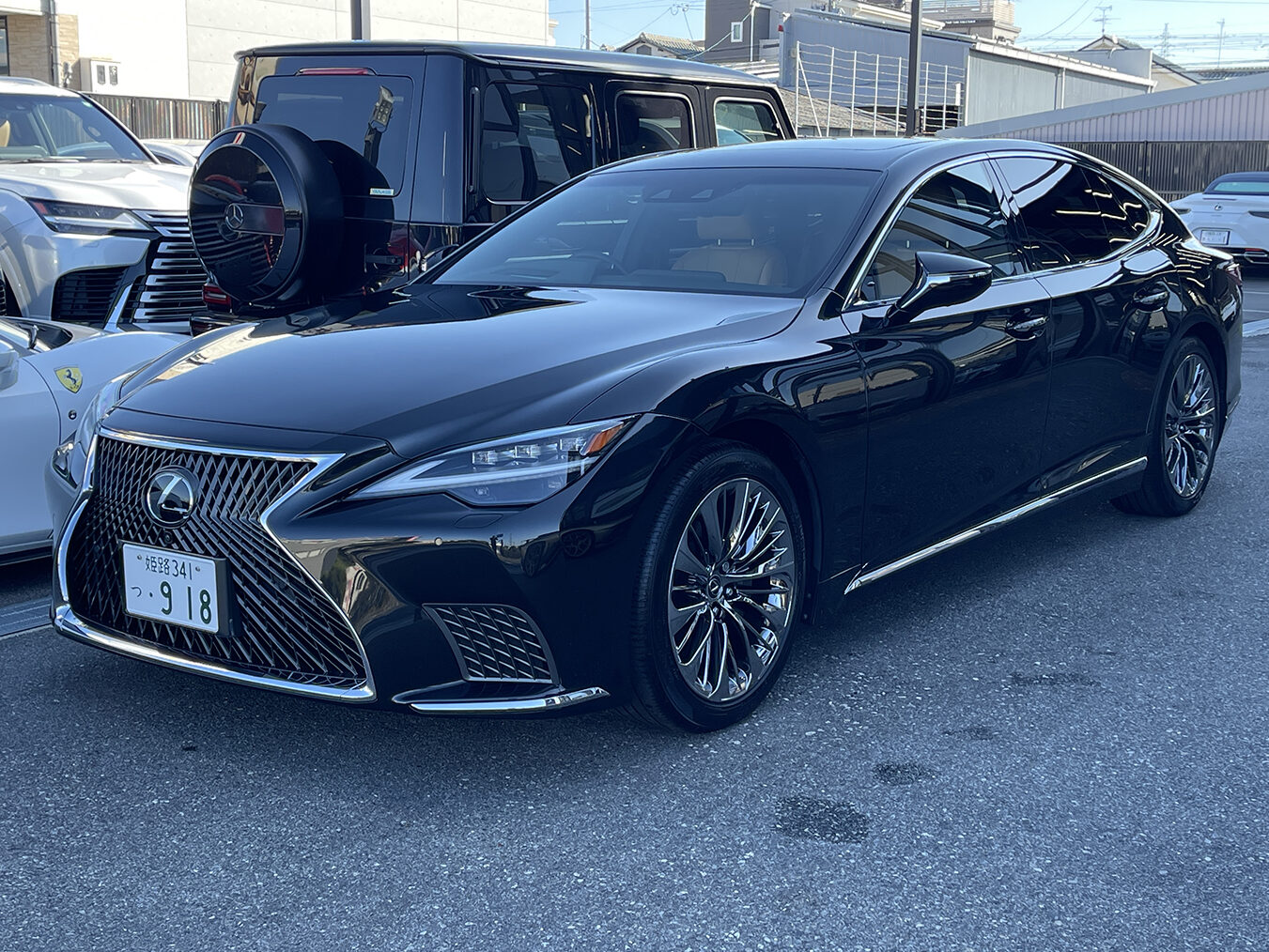 レクサス LS500 後期モデルをご成約頂きまして誠に有難うございました！