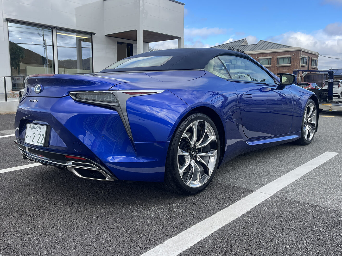 レクサスLC500 コンバーチブルをご成約頂きまして誠に有難うございました!