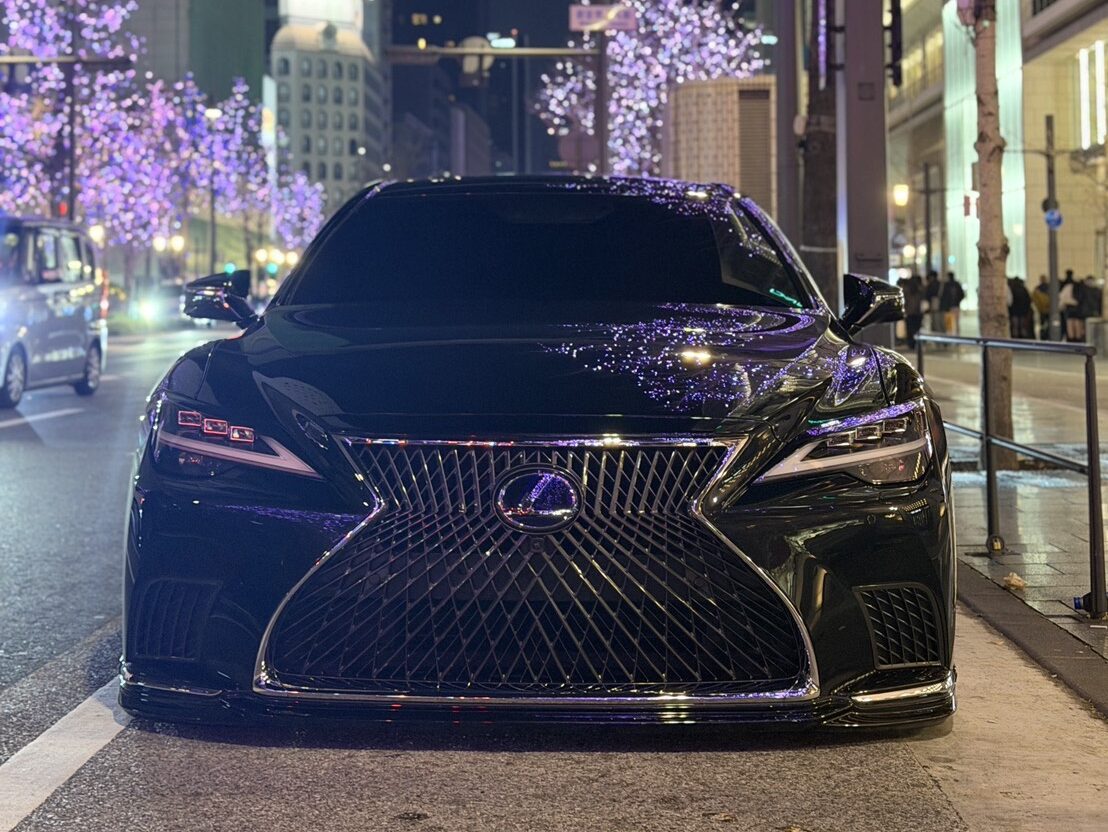 レクサスLS500h をご成約頂きましたオーナー様より存在感溢れるステキな写真を頂きました！