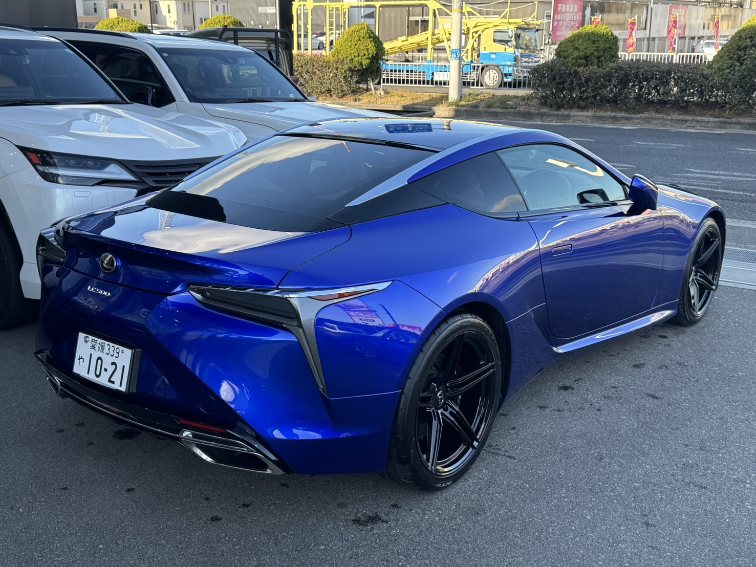 レクサスLC500 ストラクチュラルブルーをご成約頂きまして誠に有難うございました！