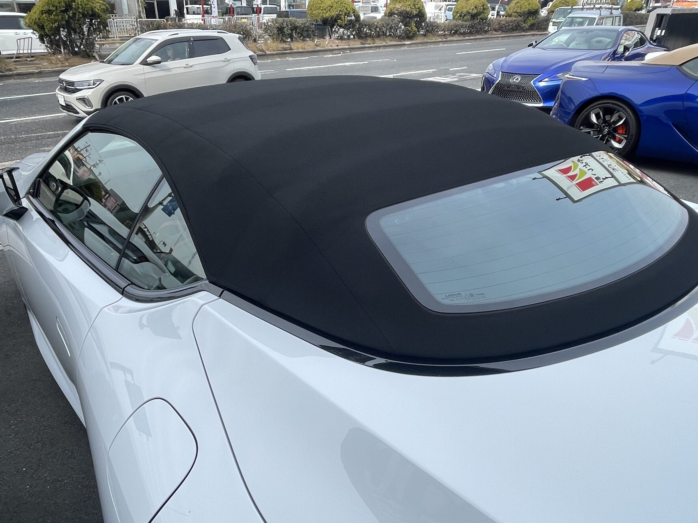 レクサスLC500 コンバーチブルをご成約頂きまして誠に有難うございました!