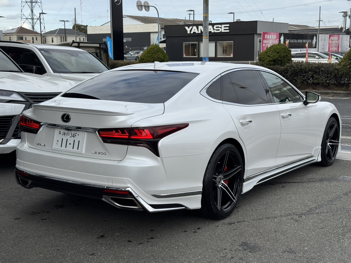 レクサスLS500 をご成約頂きまして誠に有難うございました！