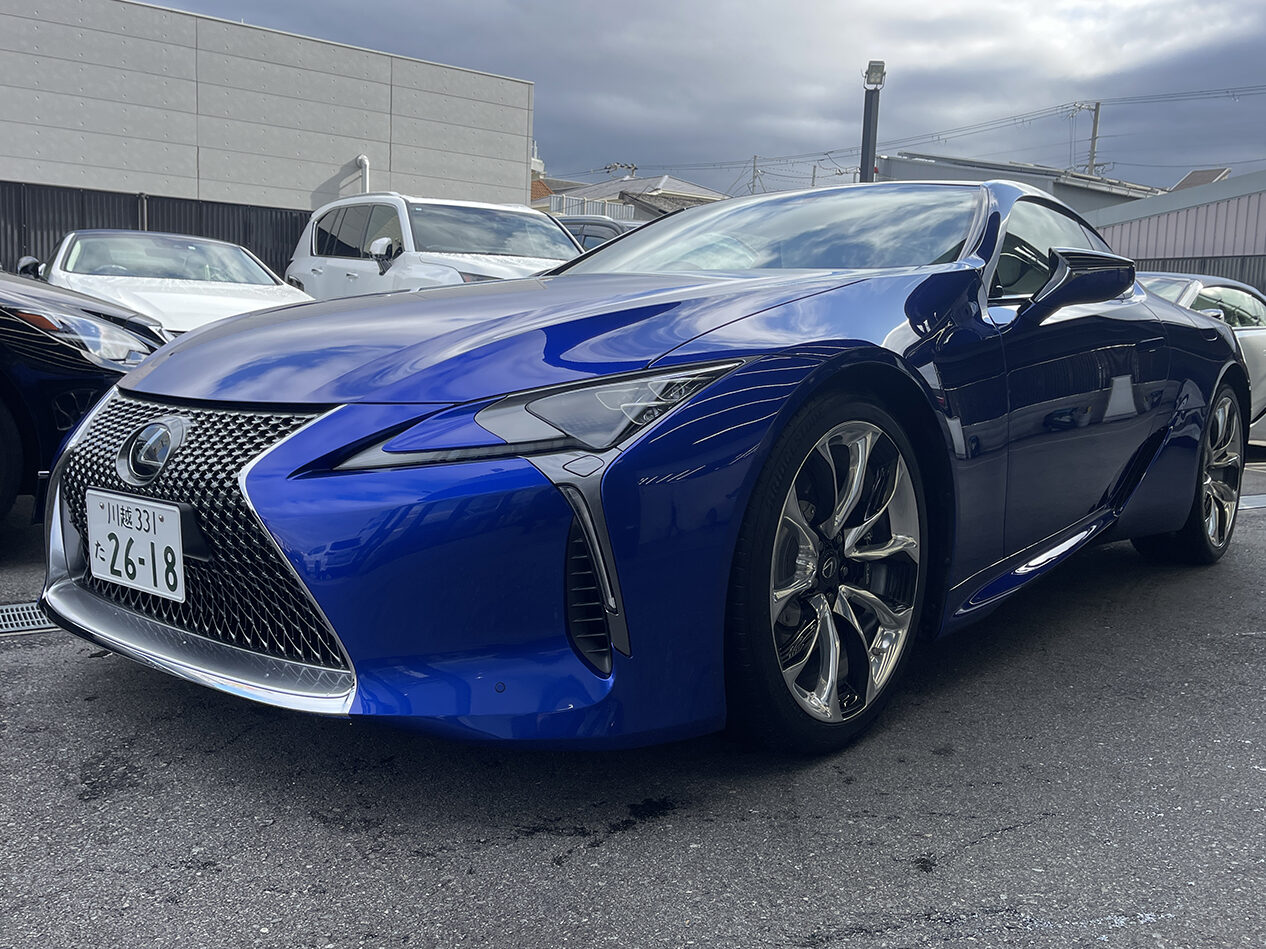 レクサスLC500をご成約頂きまして誠に有難うございました！