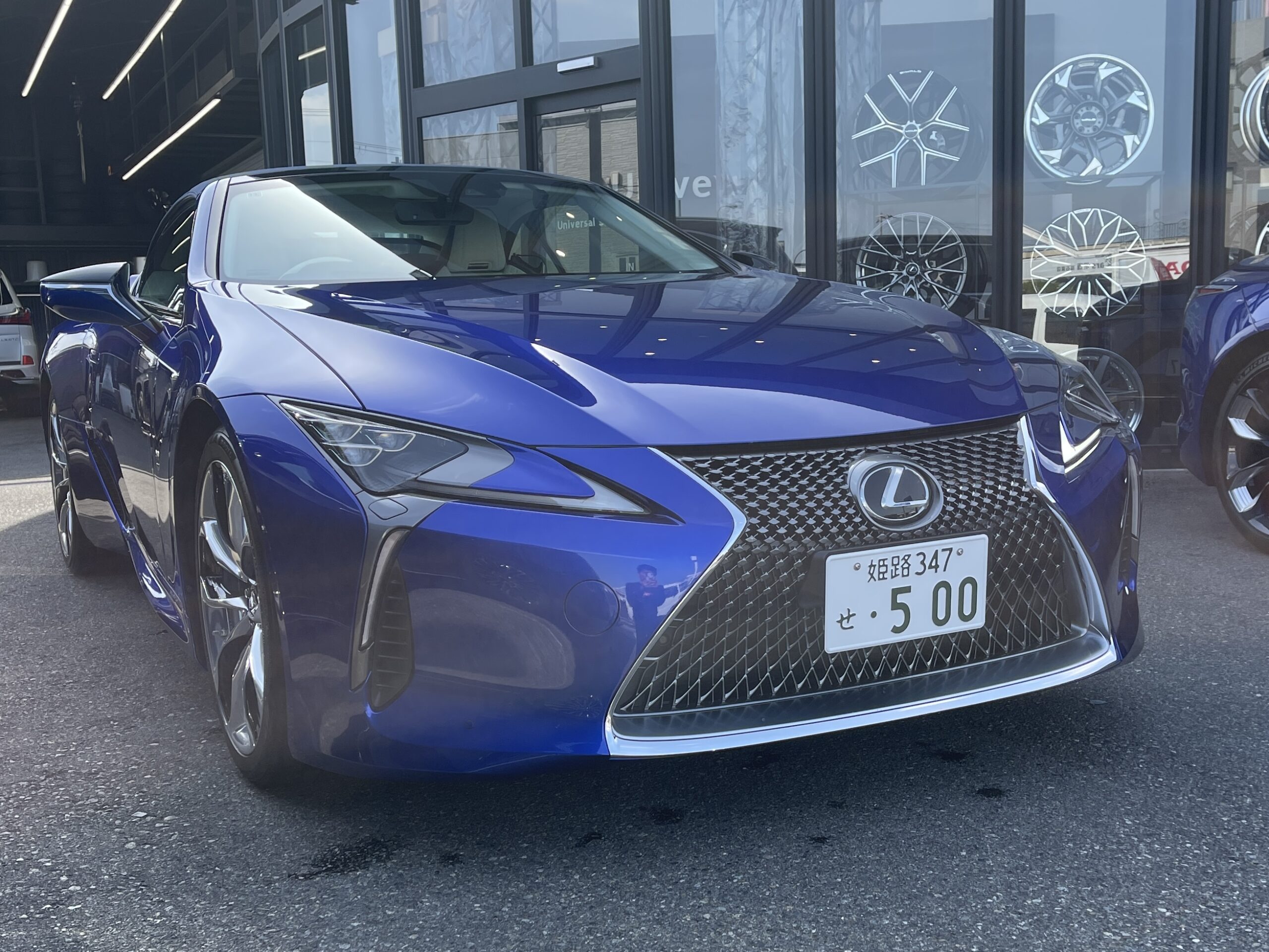 レクサスLC500 コンバーチブル ストラクチュラルブルーをご成約頂きまして誠に有難うございました！
