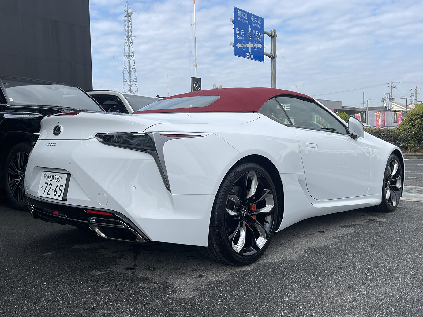 レクサスLC500 コンバーチブルをご成約頂きまして誠に有難うございました！