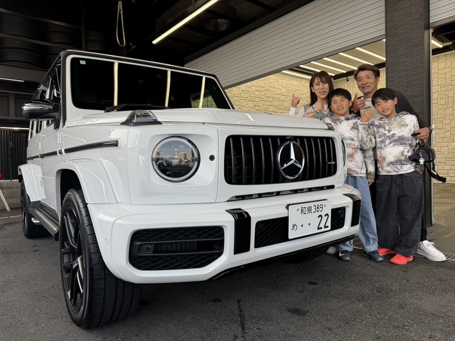 【オーナー様に感謝】ご納車♪ メルセデスAMG G63 をご成約頂きまして、誠に有難うございました！
