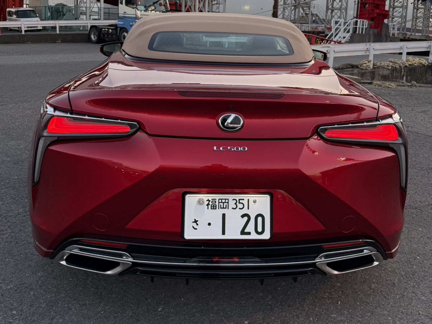 レクサスLC500 コンバーチブルをご成約いただきまして誠に有難うございました！