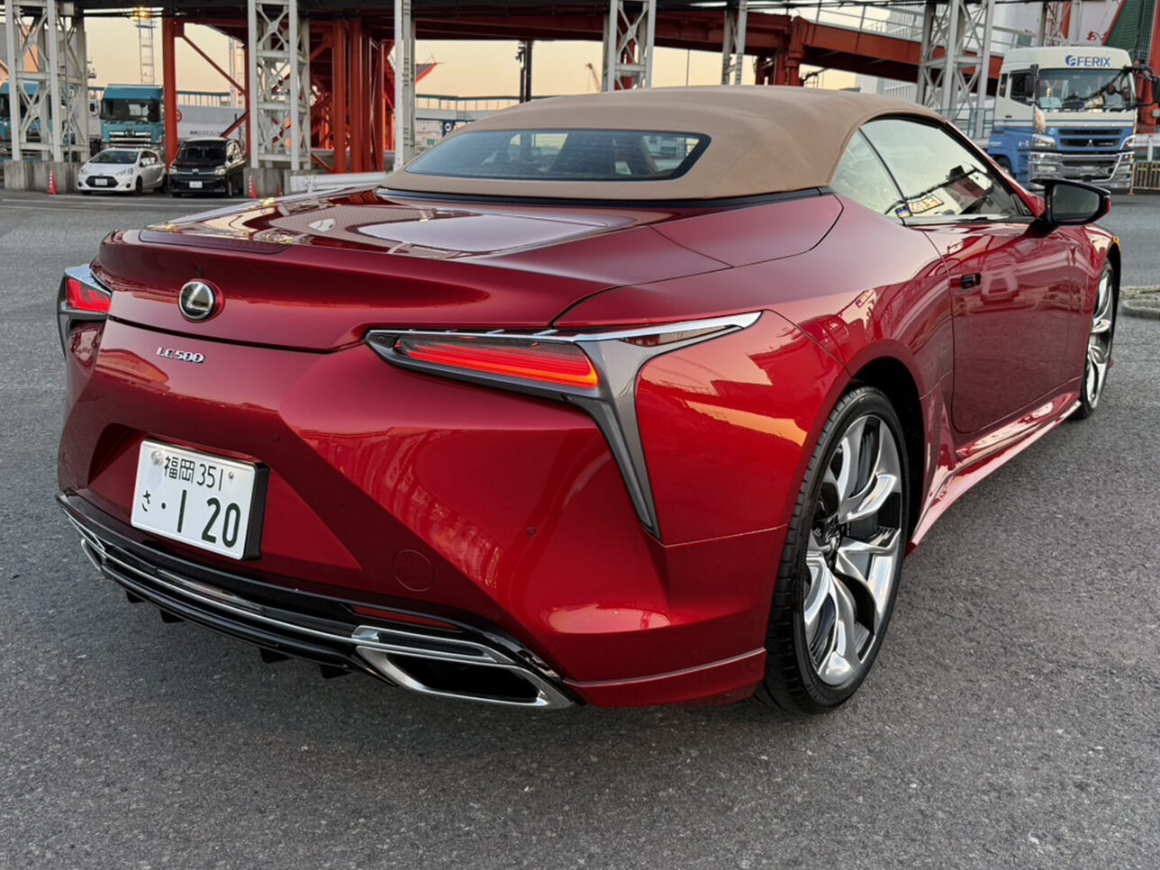 レクサスLC500 コンバーチブルをご成約いただきまして誠に有難うございました！