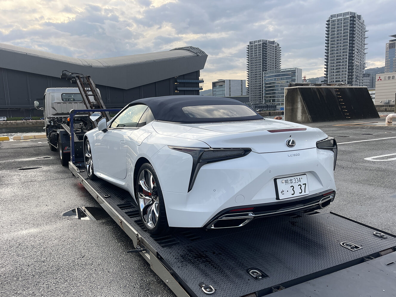 レクサスLC500 コンバーチブルをご成約いただきまして誠に有難うございました!