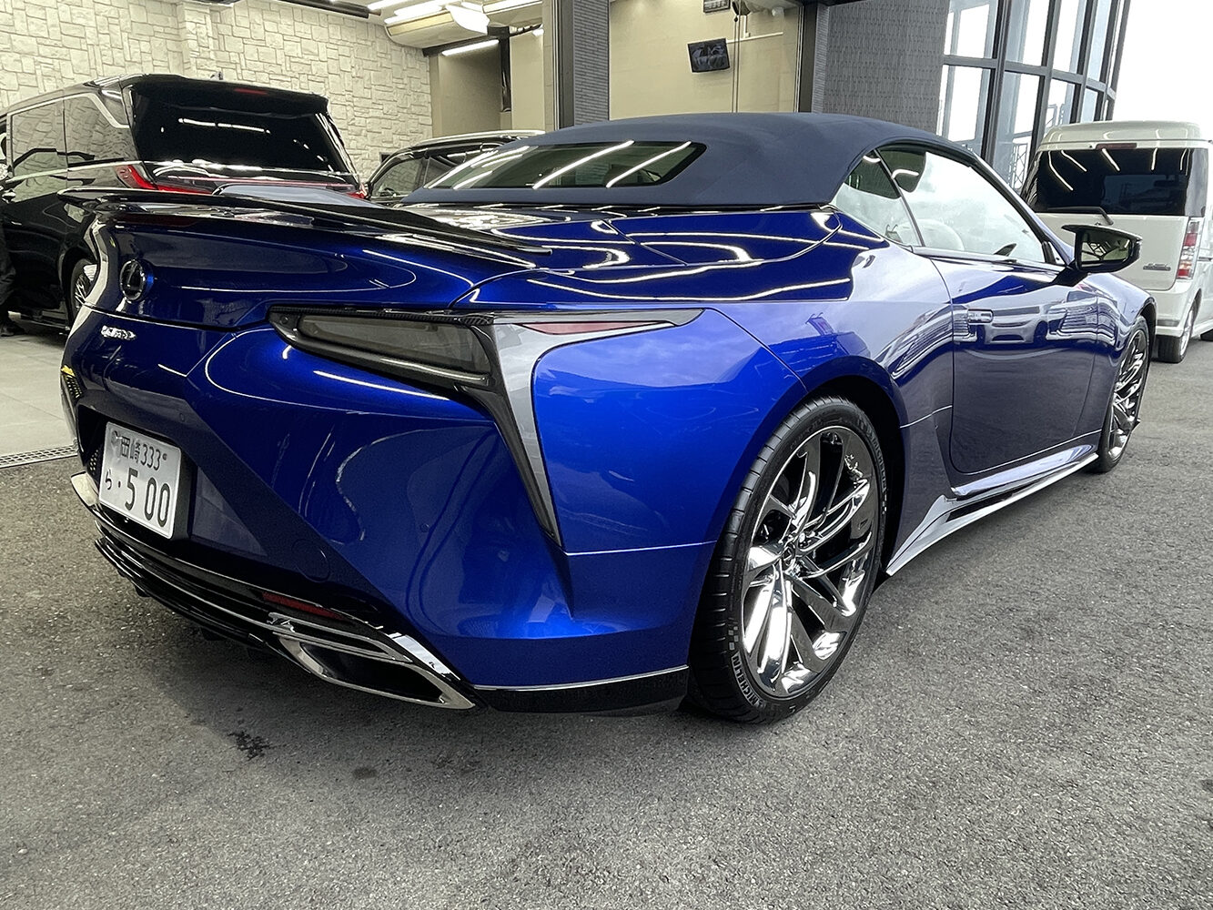 レクサスLC500 コンバーチブル 限定車 TRD x モデリスタ21インチをご成約いただきまして誠に有難うございました!