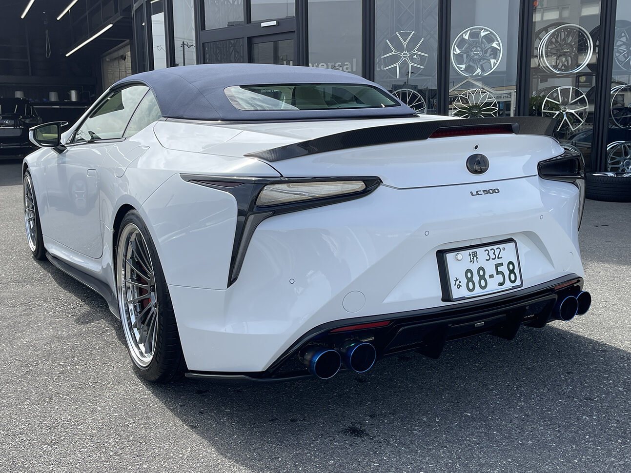 レクサスLC500 x LEXON / TANABE SSRをご成約いただきまして誠に有難うございました！