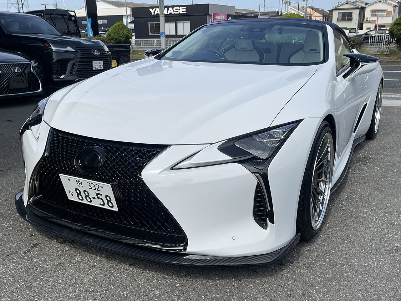 レクサスLC500 x LEXON / TANABE SSRをご成約いただきまして誠に有難うございました！