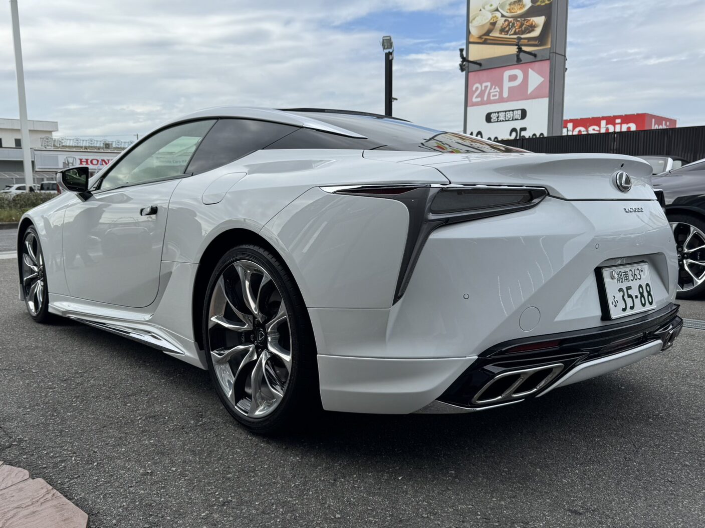 レクサスLC500 モデリスタスタイルをご成約いただきまして誠に有難うございました!