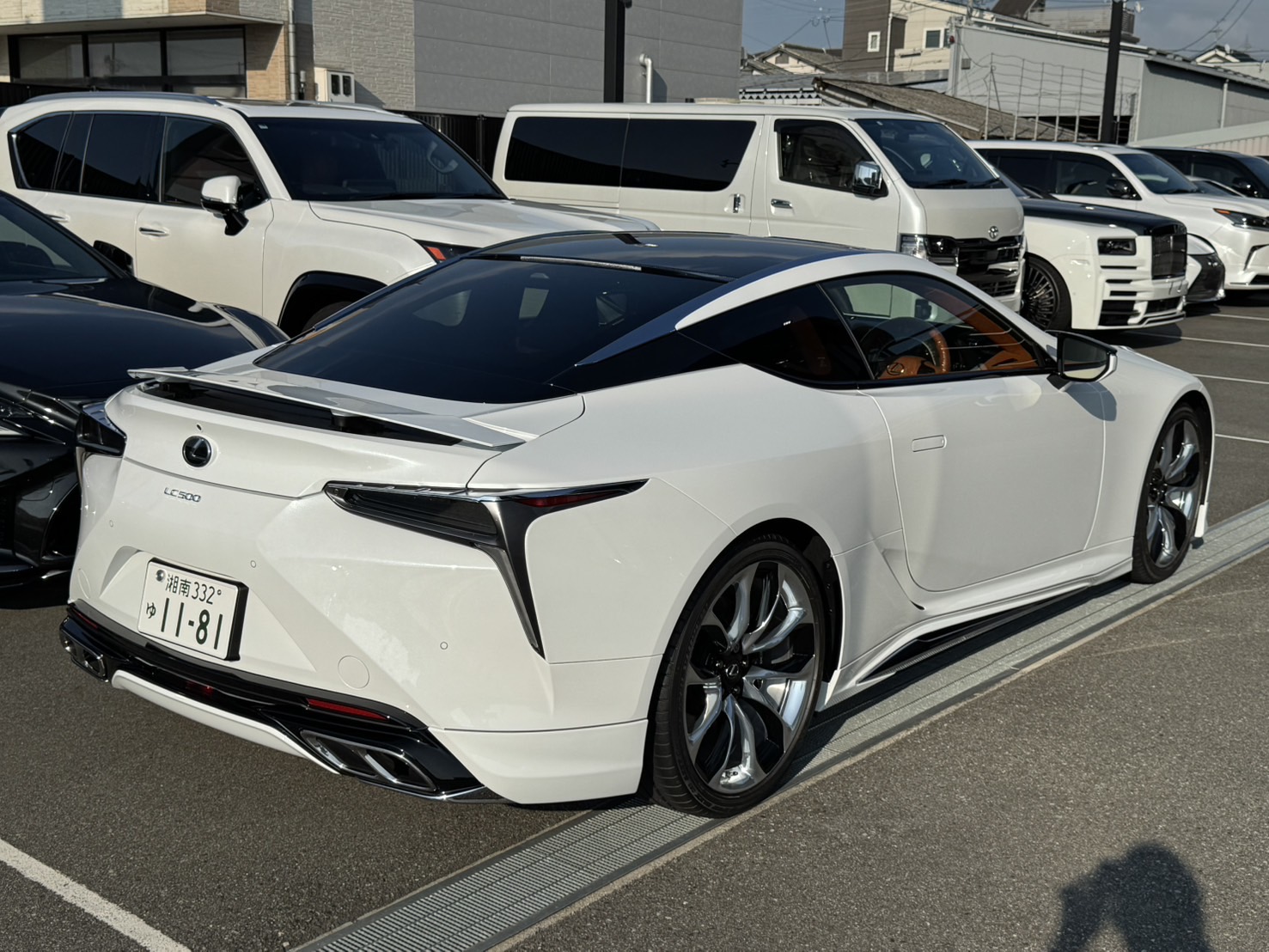 レクサスLC500 モデリスタスタイルをご成約いただきまして誠に有難うございました!