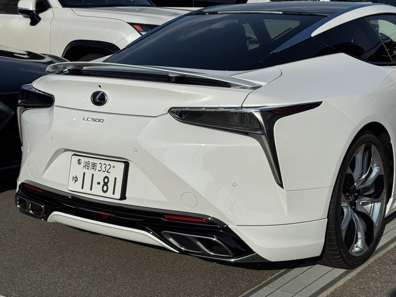 レクサスLC500 モデリスタスタイルをご成約いただきまして誠に有難うございました!