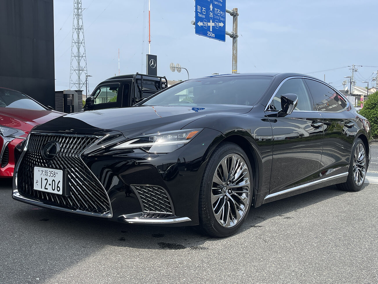 レクサスLS500をご成約頂きまして誠に有難うございました！