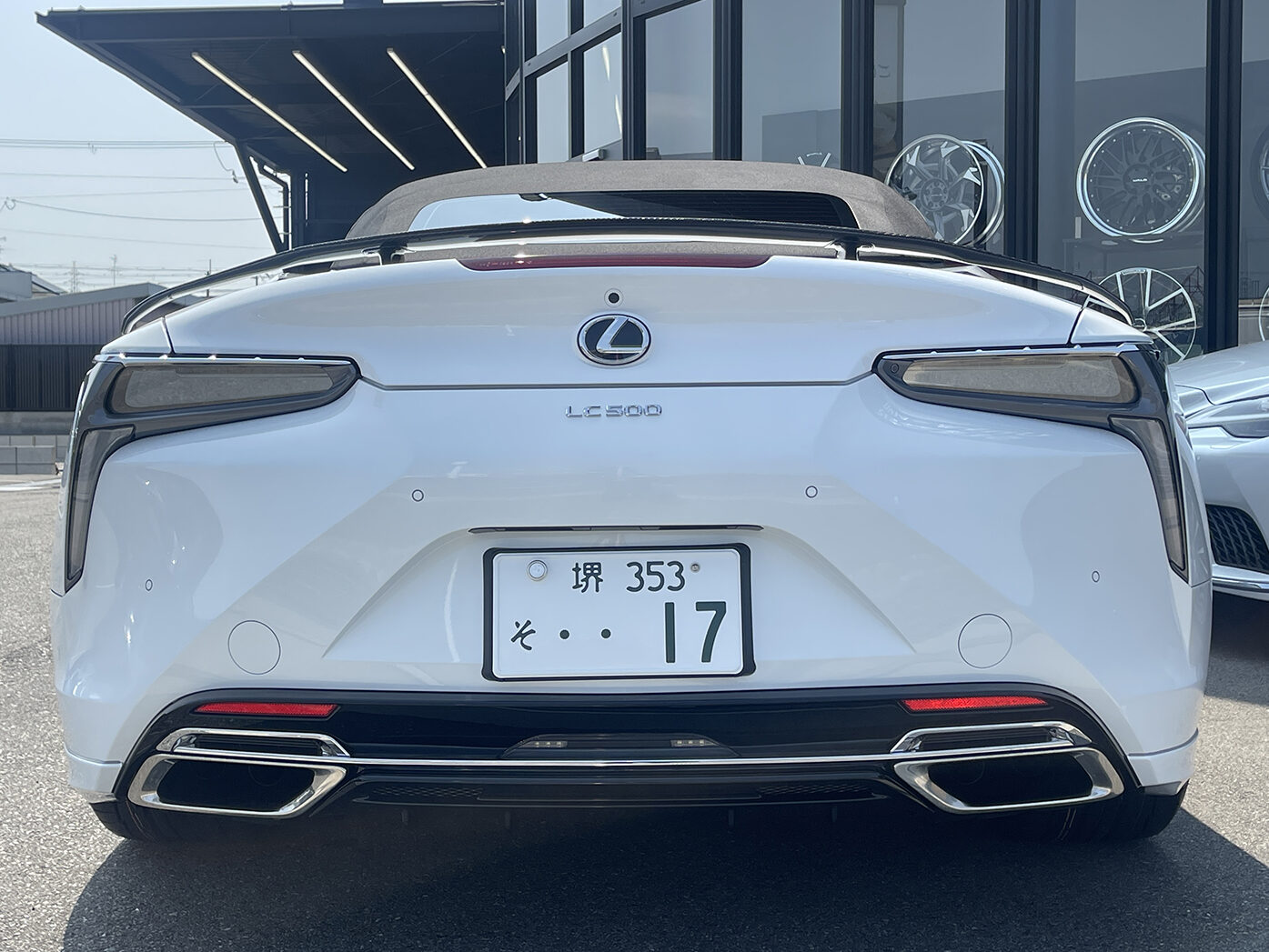 レクサスLC500 コンバーチブル TRDエアロ+UNIVERSAL DESIGN リアウイング 21インチホイールをご成約いただきまして誠に有難うございました!