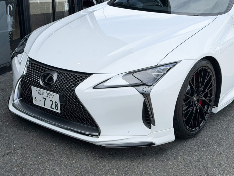 レクサスLC500 UNIVERSAL DESIGN x TOM'S マフラー フロントスポイラー