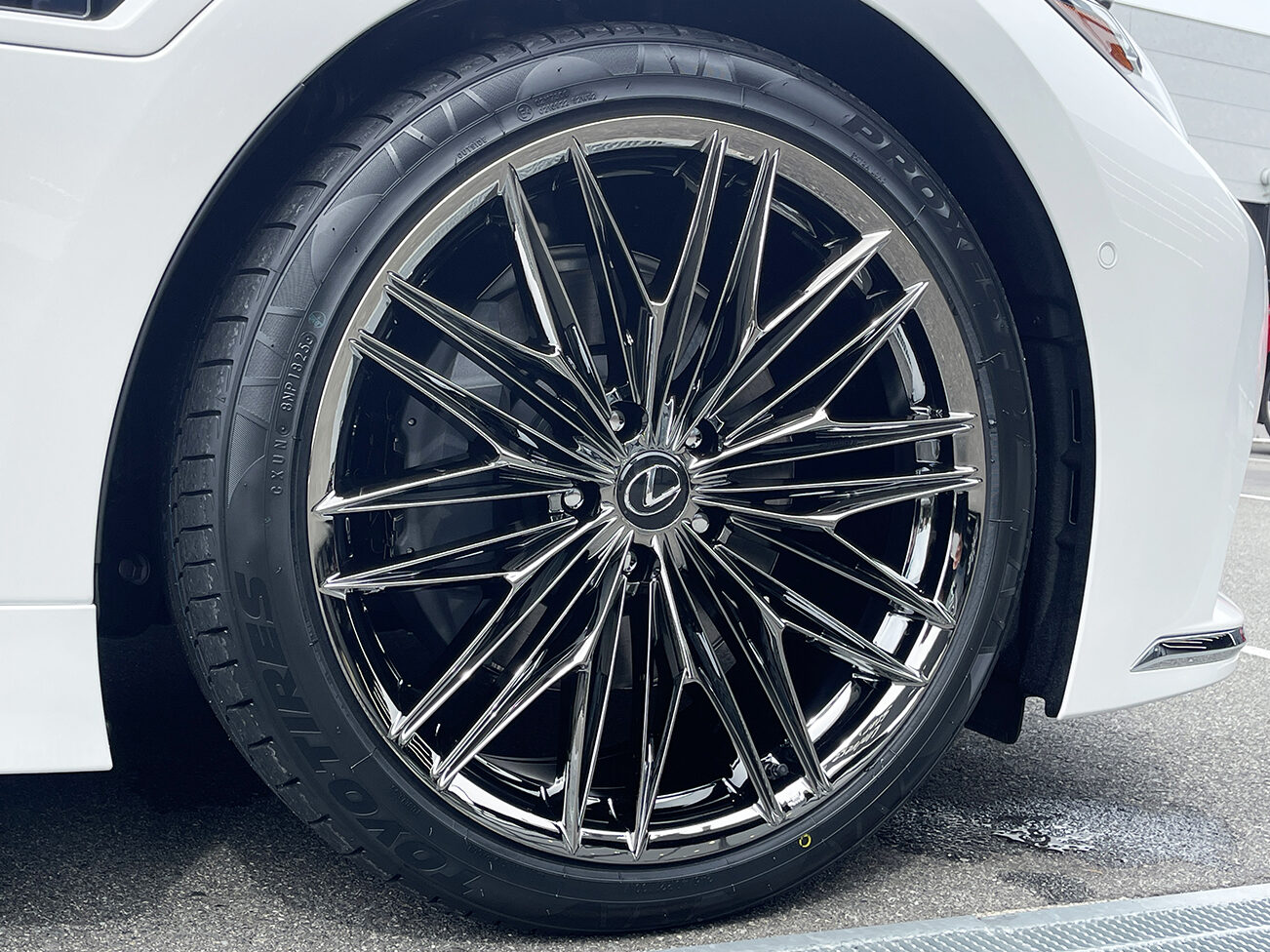 レクサス LS500h オリジナル 21インチ ホイール FF03M