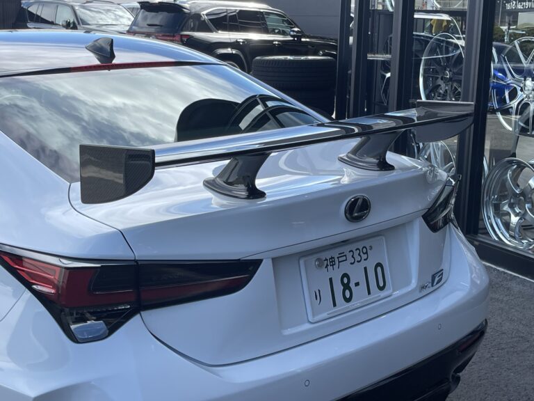 レクサス RC F パフォーマンスパッケージ リアウイング