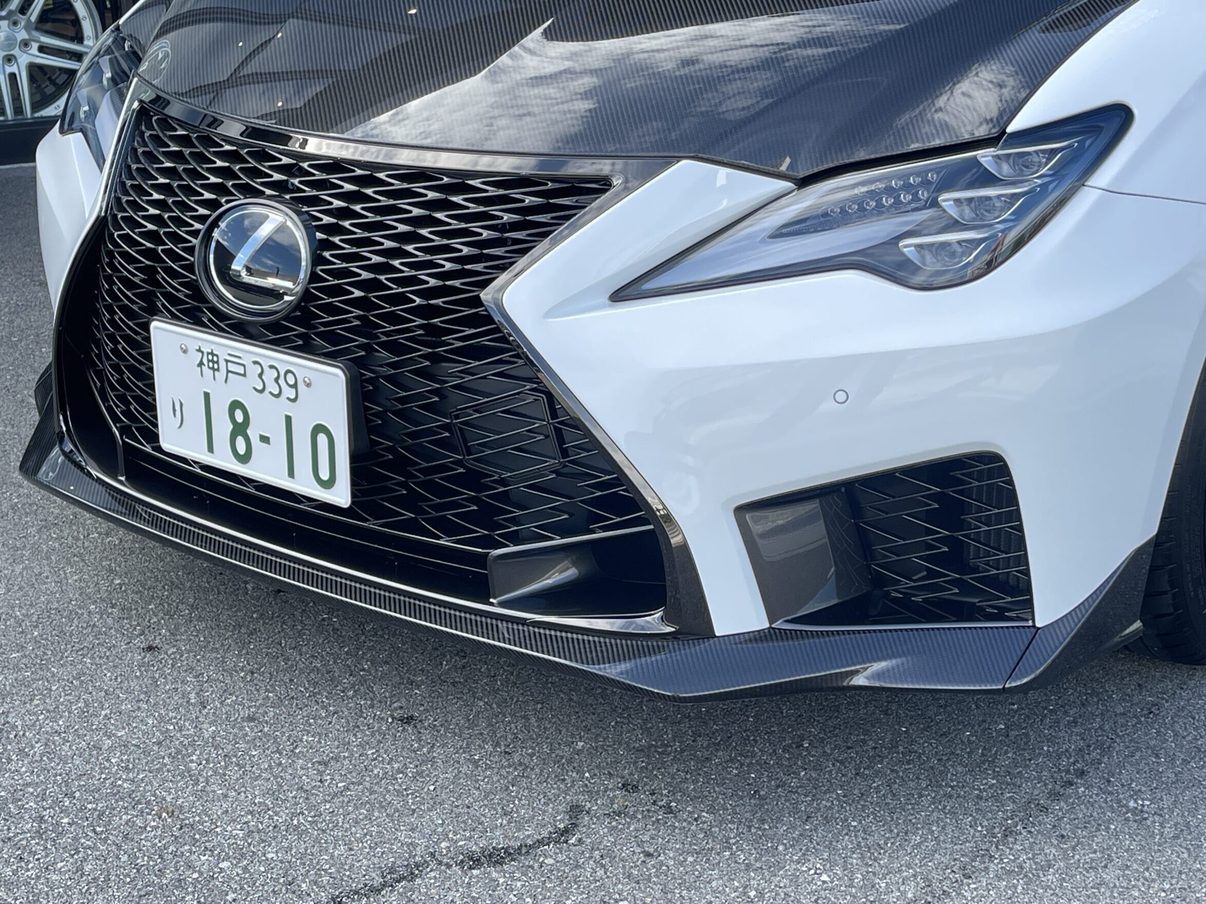 レクサス RC F パフォーマンスパッケージ フロント