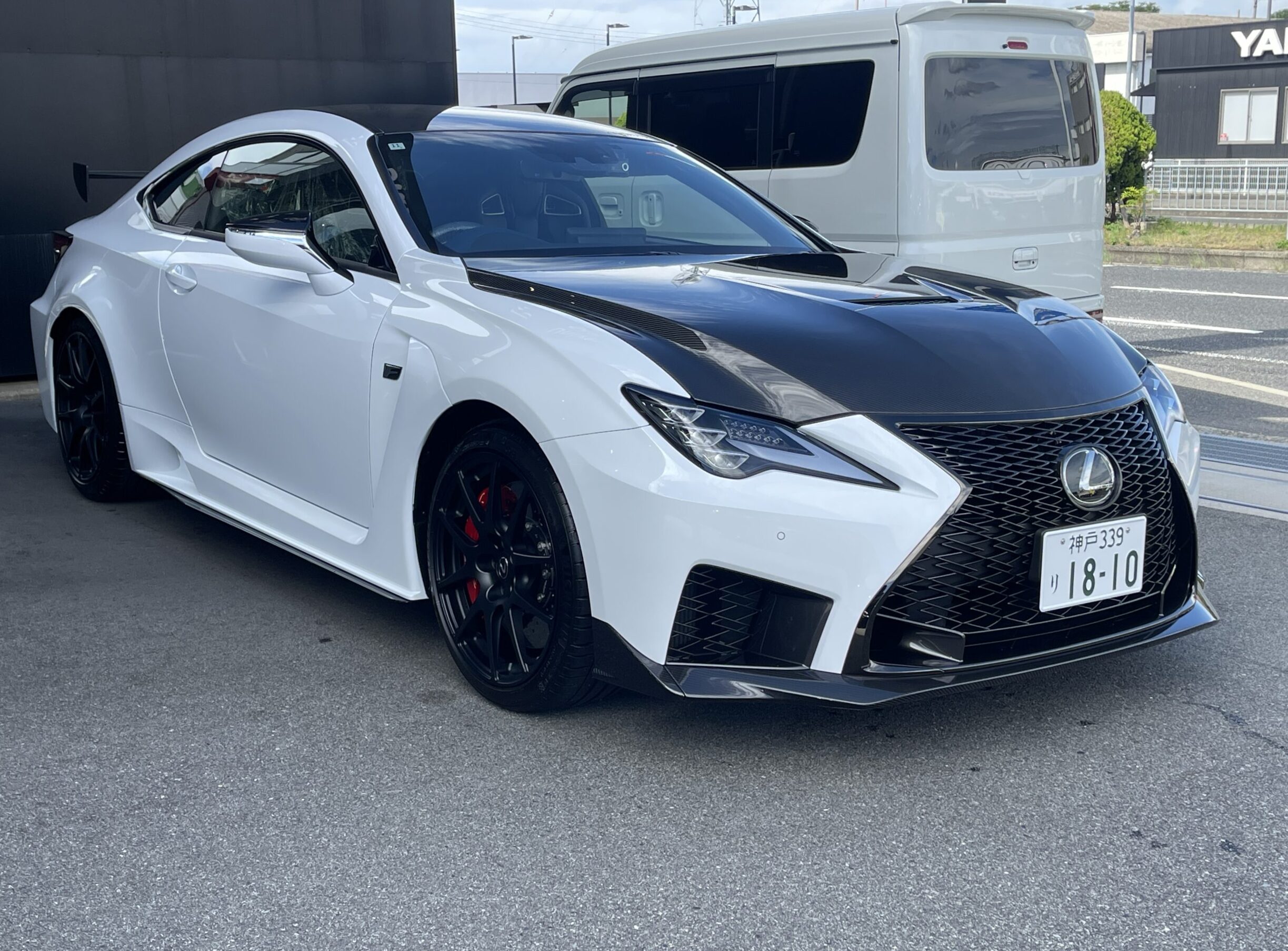 レクサス RC F パフォーマンスパッケージ フロント