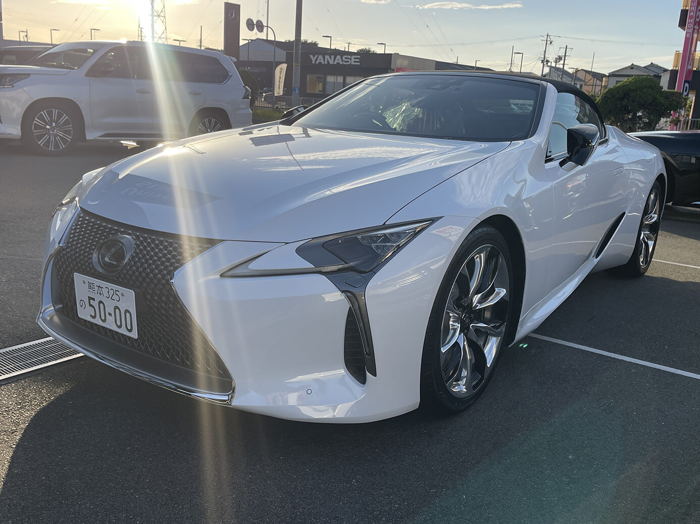 レクサス LC500 コンバーチブル をご成約いただきまして誠に有難うございました！
