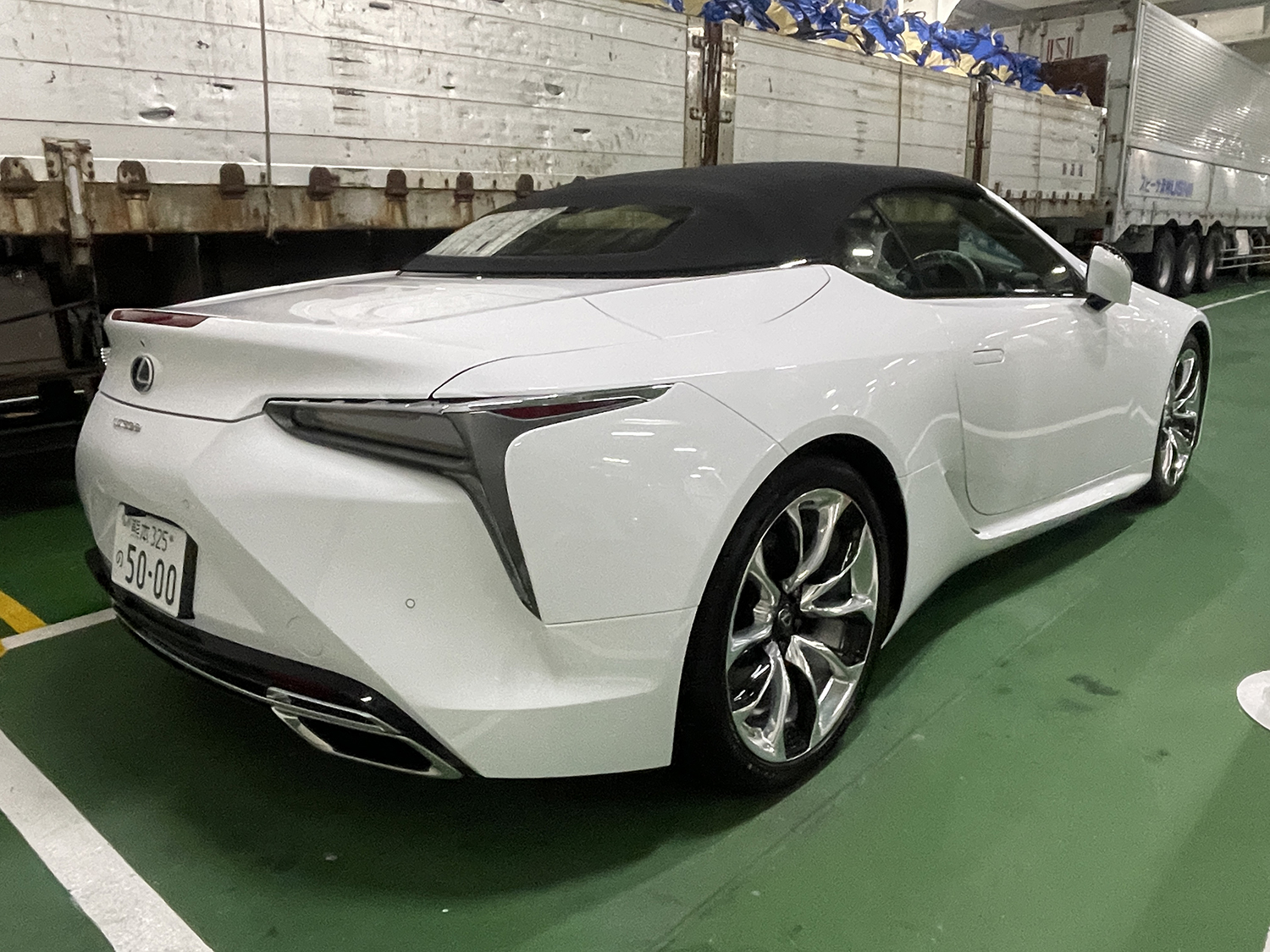 レクサス LC500 コンバーチブル をご成約いただきまして誠に有難うございました!