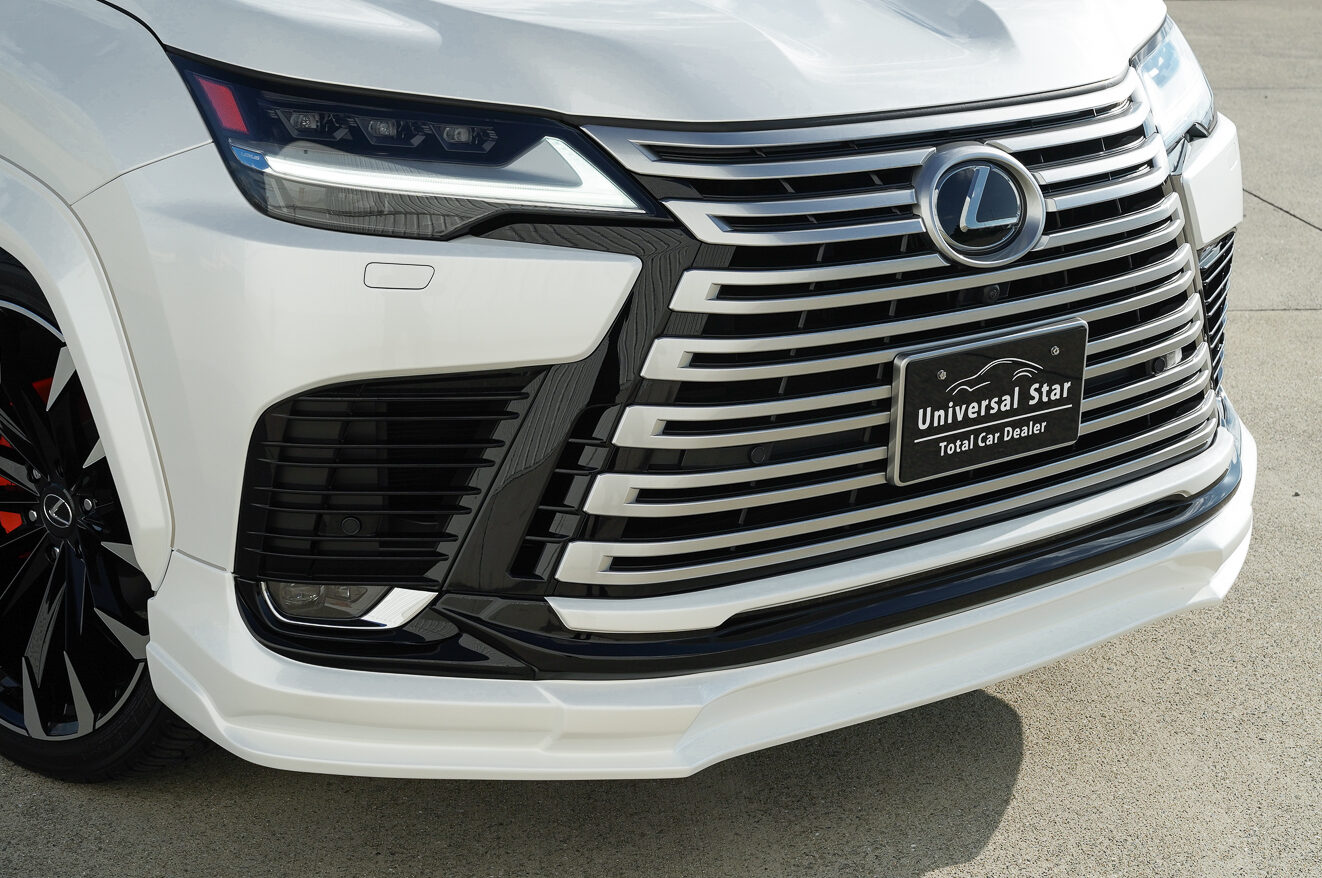 LEXUS LX600 LX700h UNIVERSAL DESIGN エアロパーツ オーバーフェンダー 24インチ フロントスポイラー