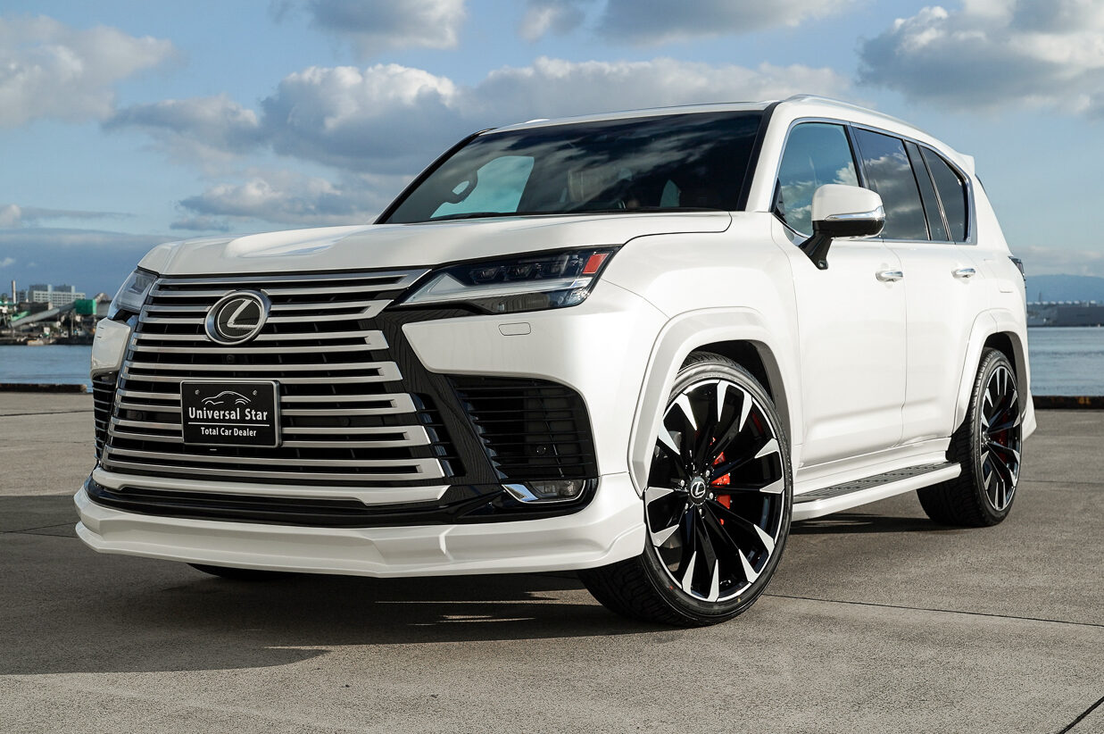 LEXUS LX600 LX700h UNIVERSAL DESIGN エアロパーツ オーバーフェンダー 24インチ