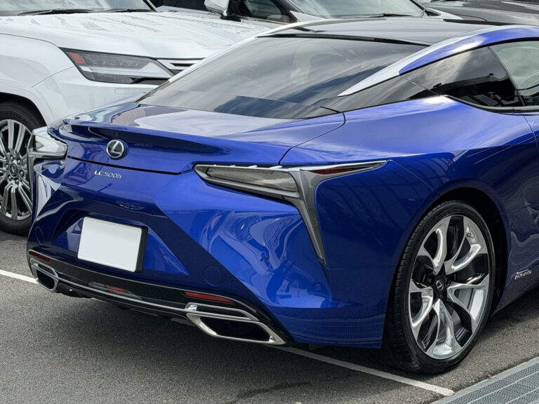 レクサスLC500 限定車 ストラクチュラルブルー ご納車